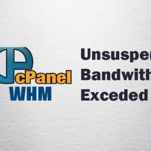 Cara Unsuspend Limit Bandwidth