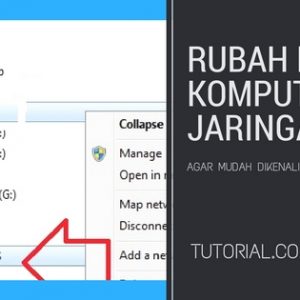 Cara Mengganti Nama Komputer Pada Jaringan